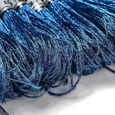 10 Skeins 12-Ply Metallic Polyester Embroidery Floss OCOR-Q057-A01-1