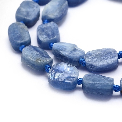 Natural Kyanite/Cyanite/Disthene Beads Strands G-O170-22-1