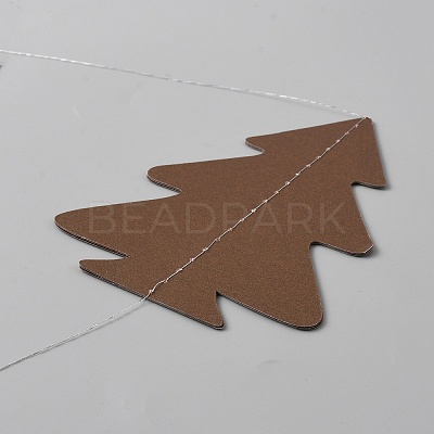 Paper Christmas Tree AJEW-WH0401-84B-1