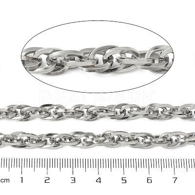 304 Stainless Steel Rope Chains CHS-H025-16P-02-1