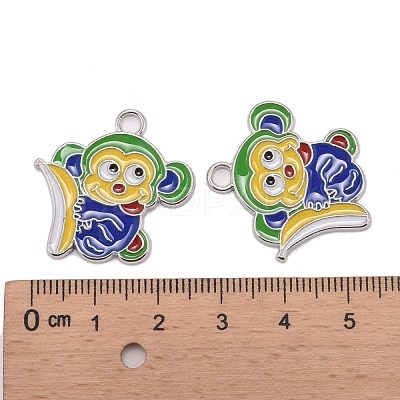 Alloy Enamel Pendants EA5857Y-5-1