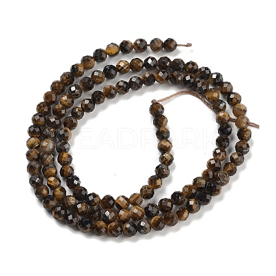 Natural Tiger Eye Beads Strands G-G105-A06-02-1