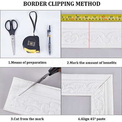 Self-Adhesive XPE Grain Contact Paper DIY-CP0011-17J-1