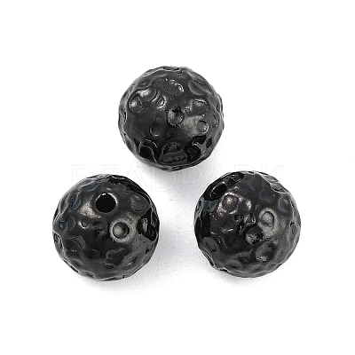 Textured 316 Surgical Stainless Steel Beads STAS-M106-01F-EB-1