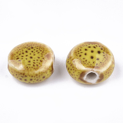 Handmade Porcelain Beads PORC-S498-39H-1
