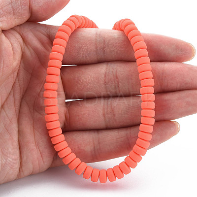 Handmade Polymer Clay Beads Strands CLAY-N008-008-37-1