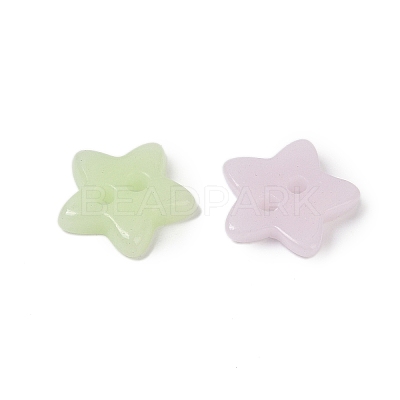 2-Hole Glass Buttons PORC-R010-12-1