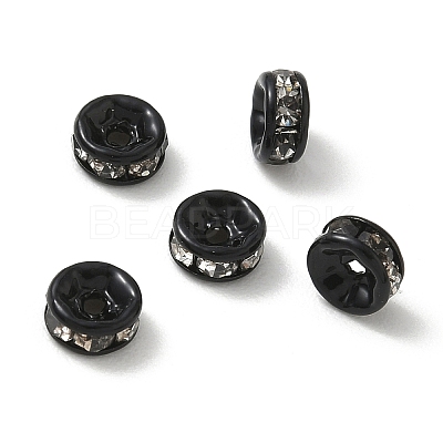 304 Stainless Steel Rhinestone Beads RB-CBAF591-01D-EB-1