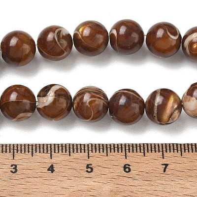 Natural Trochus Shell Beads Strands SH-CBAFEDD-02C-1