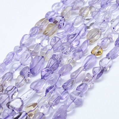 Natural Ametrine Beads Strands LS-G-K203-09-1