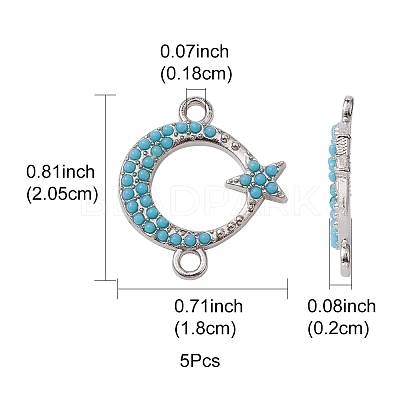 Alloy Connector Charms FIND-YW0003-43-1