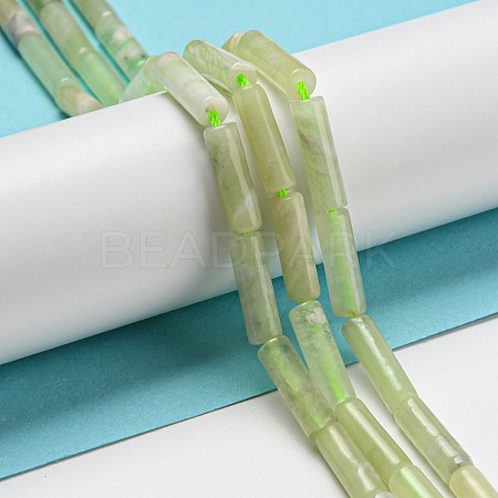 Natural New Jade Beads Strands G-G006-A02-01-1