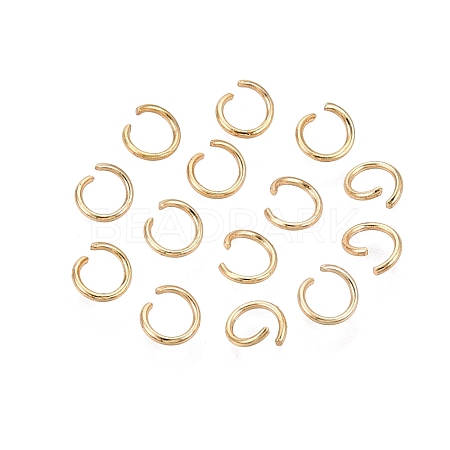 304 Stainless Steel Open Jump Rings STAS-Q113-5x0.7mm-G-01-1