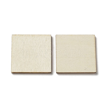 Unfinished Wood Square Slices WOOD-XCP0001-85-1