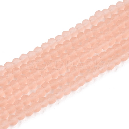 Transparent Glass Beads Strands EGLA-A044-T1mm-MD21-1