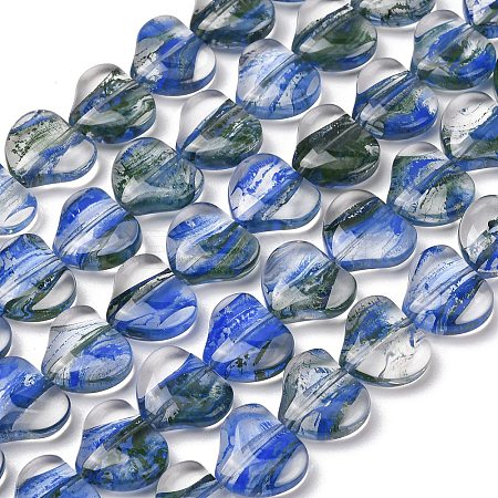 Transparent Handmade Lampwork Beads LA-CBAF0C8-01D-1