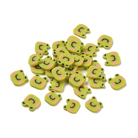 Handmade Polymer Clay Cabochons CLAY-B005-05-1