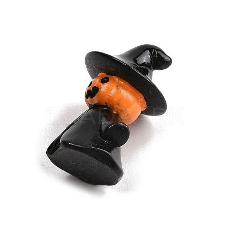 Halloween Resin Figurine Statues for Home Office Desktop Decoration DJEW-M017-04B-1