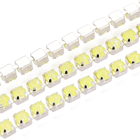 Iron Rhinestone Cup Chains CH-T006-01A-12-1