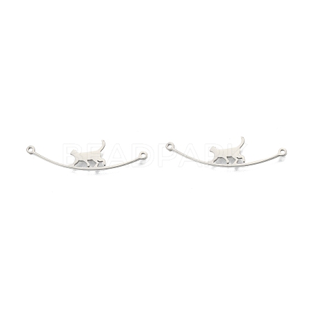 Non-Tarnish 201 Stainless Steel Connector Charms X-STAS-N098-094P-1