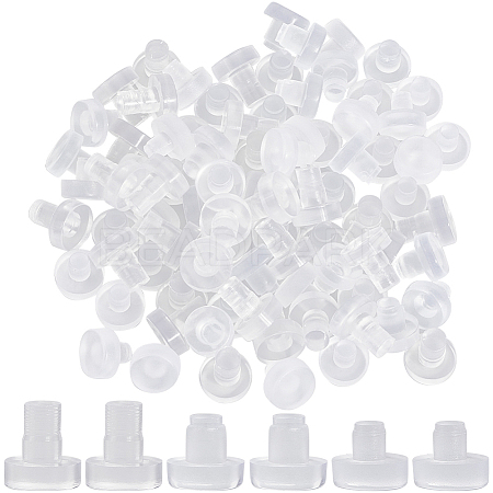 90Pcs 3 Styles PVC Plastic Non-slip Furniture Pads FIND-GF0007-84B-1