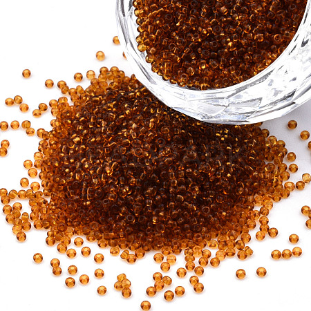 15/0 Transparent Czech Glass Seed Beads SEED-N004-004-17-1