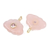 Natural Rose Quartz Pendants GG-CBA5B00-01G-04-2
