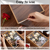 Rectangle Wood Photo Frame Stand AJEW-WH20003-11B-5