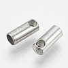201 Stainless Steel Cord Ends STAS-S028-35-2