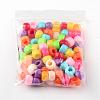 Opaque Acrylic Beads X-PL338-5