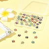 45Pcs 9 Colors Glass Charms KK-FS0001-67-9