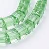 Glass Beads Strands GC829Y-3