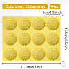12 Sheets PET Adhesive Wax Seal Stickers DIY-WH0451-045-2
