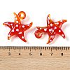 Handmade Lampwork Pendants LAMP-C015-02H-3