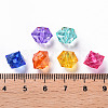Transparent Acrylic Beads TACR-S154-15B-4