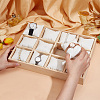 12 Slots Wooden Watch Organizer Trays AJEW-WH0471-143C-3