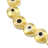 Handmade Evil Eye Lampwork Beads Strands LAMP-G164-10B-05-3