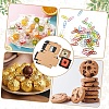 10Pcs 2 Colors Paper Candy Boxes CON-YW0001-82-6
