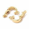 Brass Fold Over Clasps KK-P223-25G-3