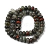 Natural African Bloodstone Beads Strands G-A280-A06-03-3