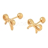 304 Stainless Steel Stud Earrings for Women SA-CBA44F8-04G-01-4