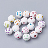 Craft Style Acrylic Beads MACR-Q226-03B-2