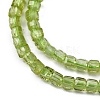 Natural Peridot Beads Stands G-H042-B31-01-4