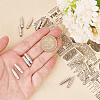 10Pcs Brass Screw Clasps KK-CA0002-71-3
