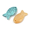 Natural & Synthetic Mixed Stone Pendants G-G275-01-2