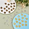 84 Pieces Zodiac Sign Charm Pendants 12 Constellation Charm Pendant Alloy Charm for Jewelry Necklace Earring Making Crafts JX557C-6