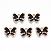 Alloy Enamel Charms X-ENAM-S121-070C-2