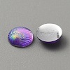 Opaque Resin Cabochons LS-CRES-WH0010-044B-2