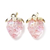 Transparent Acrylic Pendants MACR-K335-04B-01-1