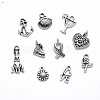 100Pcs 100 Style Tibetan Style Alloy Pendants FIND-YW0001-48-6